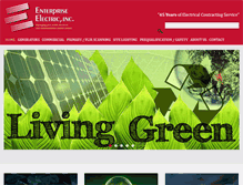 Tablet Screenshot of enterpriseelectric.net