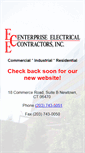 Mobile Screenshot of enterpriseelectric.com